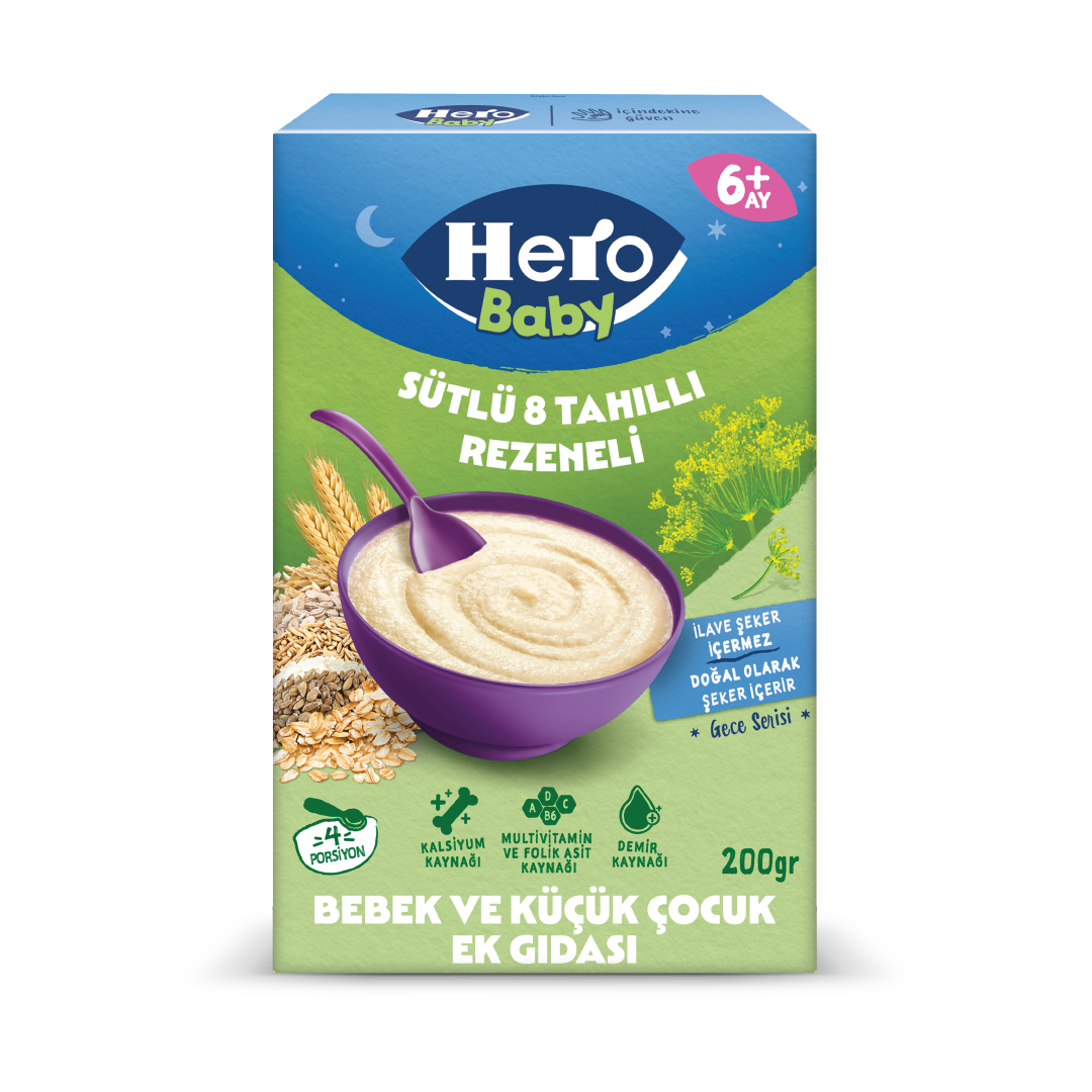 Sütlü 8 Tahıllı Rezeneli