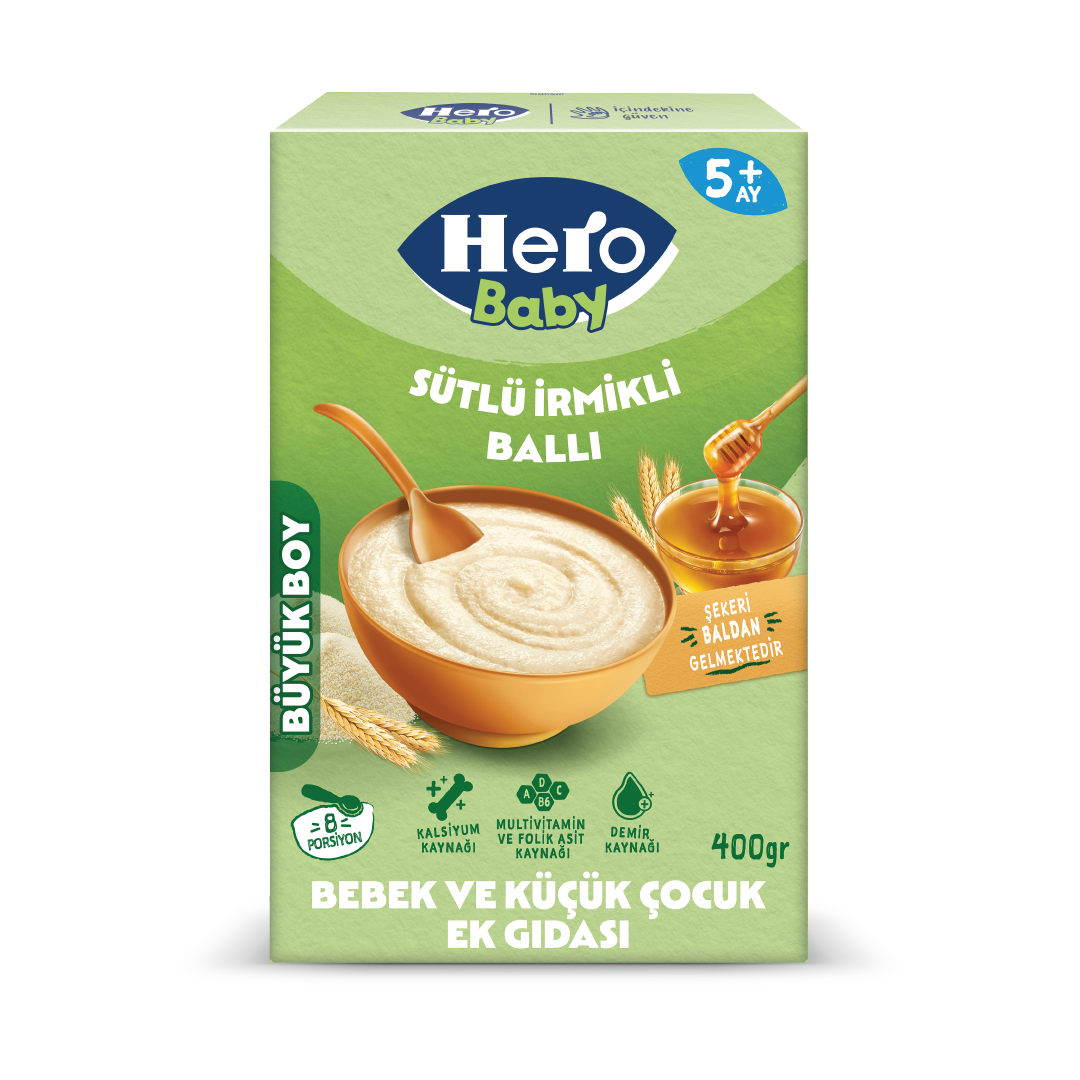 Sütlü İrmikli Ballı 400g