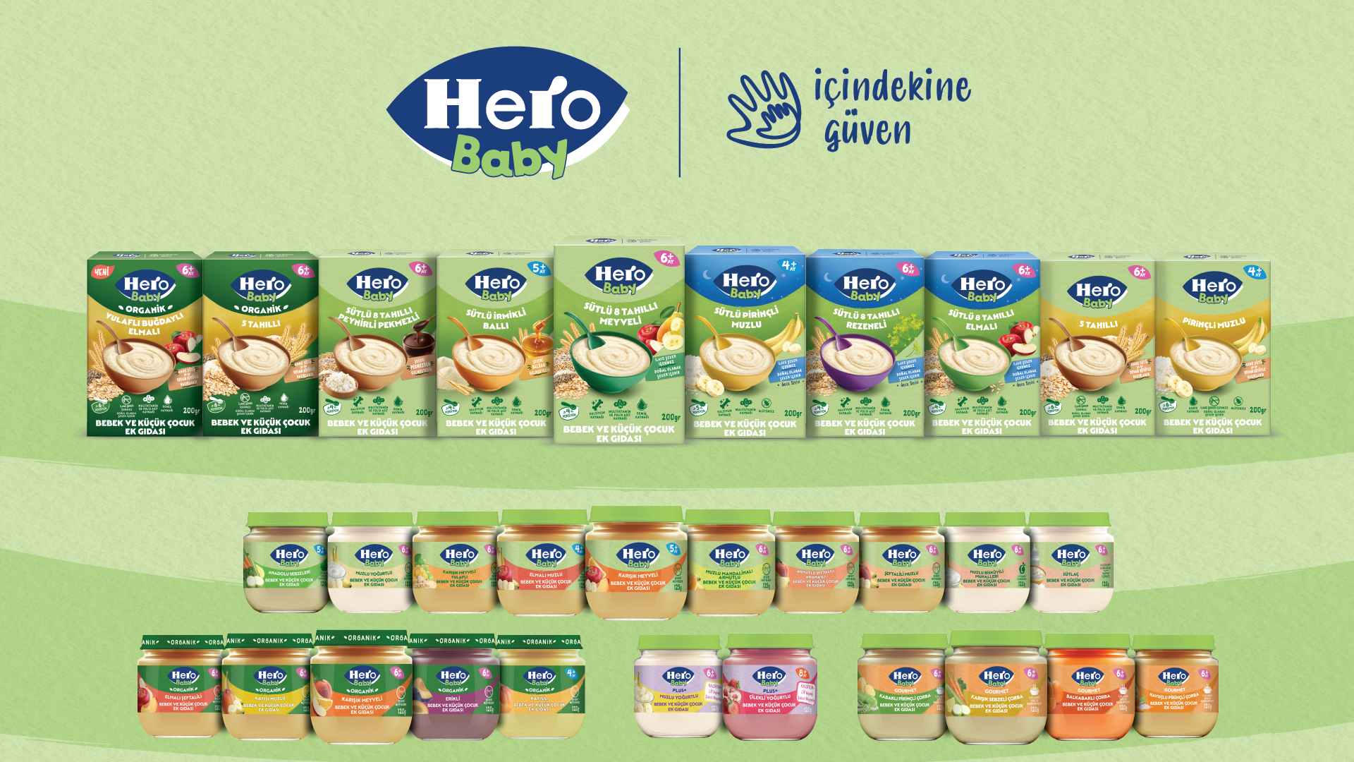 hero baby ürün ailesi
